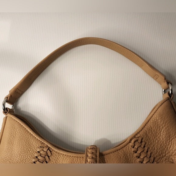 Ralph Lauren Indian Cove Soft Genuine Pebbled Leather Large Hobo/Shoulder Bag - Picture 9 of 15
